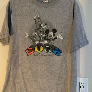 Vintage Disney Gray 2006 T-Shirt